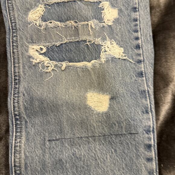 Levis 541 Jeans Mens 30x34 Light Wash Blue Casual Distressed Grunge - Picture 8 of 16